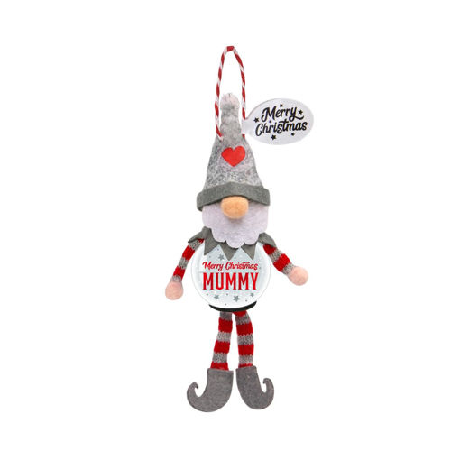 Picture of SNOW GLOBE TREE DECORATION GONK - MUMMY